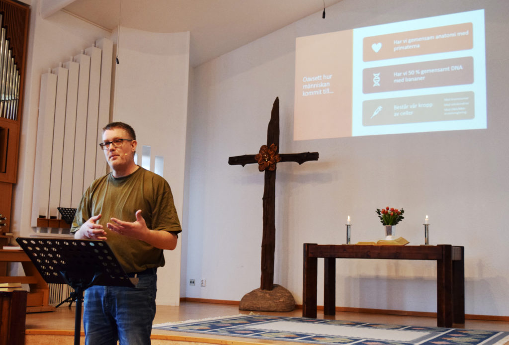Lars Gunther föreläser i Hestra Missionskyrka